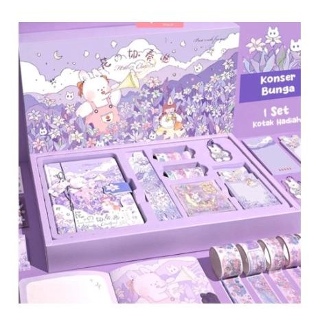 

Gift Set Buku Agenda - Journal Kit Set - Diary Set Kado Ulang Tahun