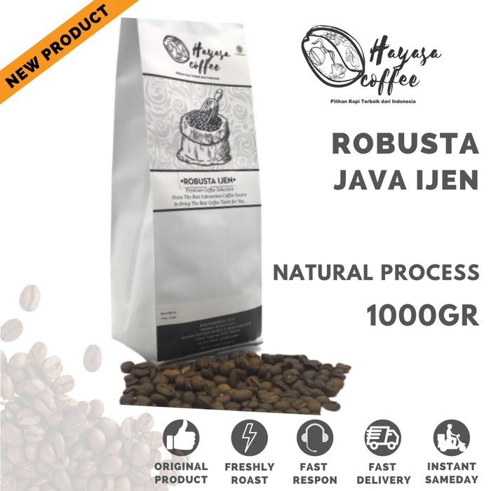 

Kopi Hayasa Ijen Robusta - 1 Kg