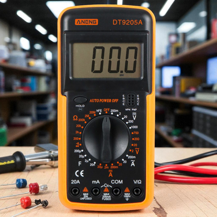 ANENG Digital Multimeter Voltage Tester - DT9205A