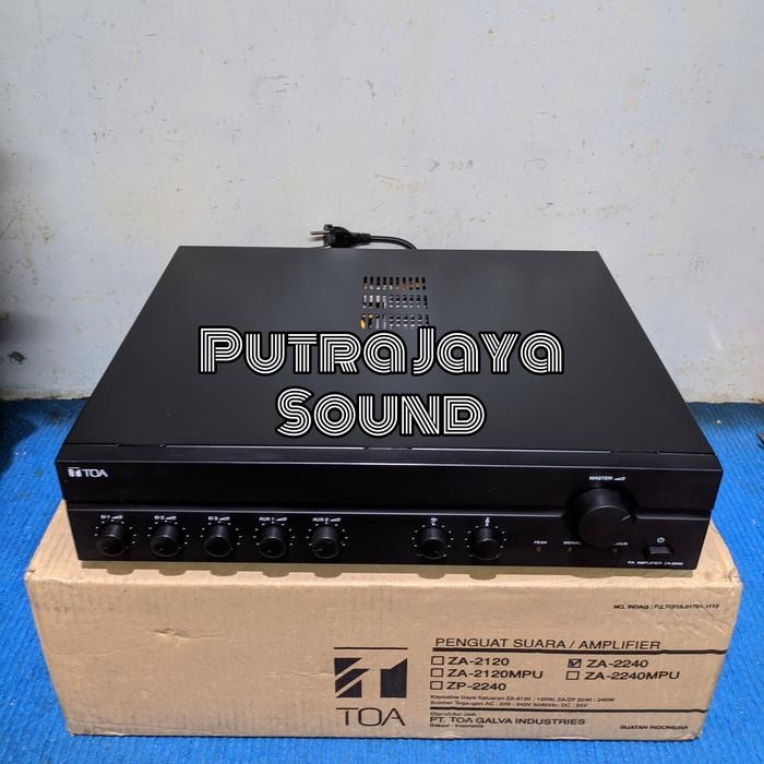 AMPLIFIER TOA ZA-2240, ZA 2240, ZA2240 (240 WATT) AMPLI TOA ORIGINAL