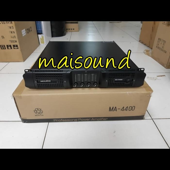 POWER AMPLIFIER MEGAVOX MA4400 POWER AMPLI MEGAVOX MA 4400 ORIGINAL