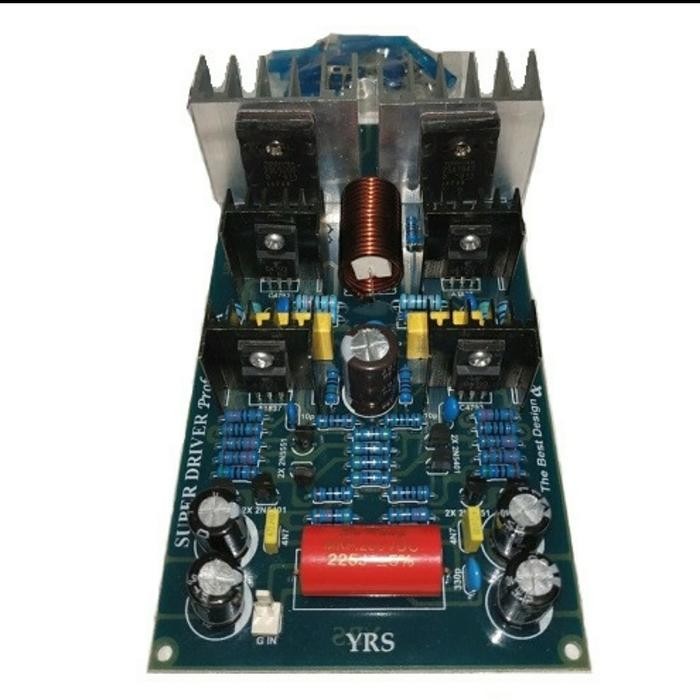 KIT MODUL SUPER DRIVER BIOPOLAR POWER AMPLIFIER MONO 200W-2000W MK5