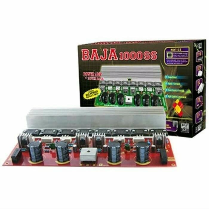 KIT POWER AMPLIFIER STEREO 1000W SANKEN II BAJA BELL BGR