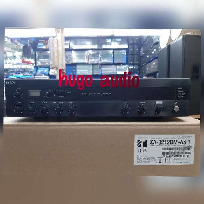 AMPLI TOA ZA 3212DM ZA 3212 DM ORIGINAL 120 WATT