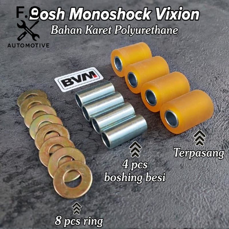 Bosh Monoshock Prolink Vixion Ori Bahan Karet Polyurethane Pnp Unitrack Vixion New Old Nvl Nva R R15