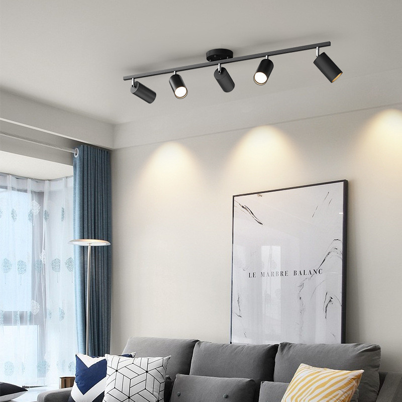 Lampu Sorot LED GU10 untuk Dekorasi Ruang Tamu, Dapur, Kamar Tidur, Lampu Trek