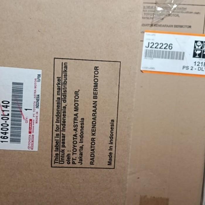 RADIATOR ORIGINAL TOYOTA INNOVA DIESEL MANUAL 2004-2014