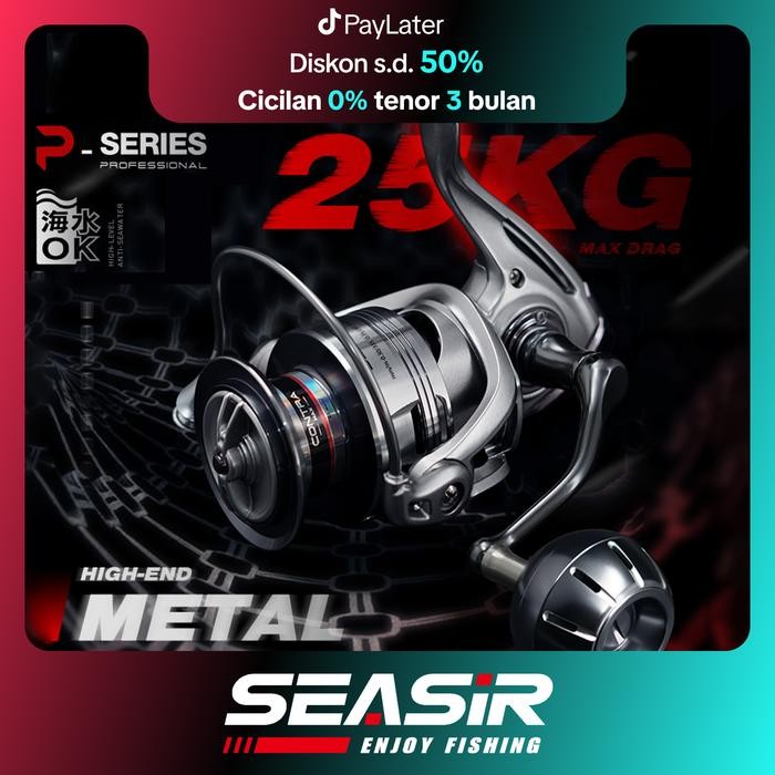 

[OFFICIAL] SEASIR CONTRA MAX Reel Pancing Putar Gulungan Power Handle, Saltwater All Metal Spinning