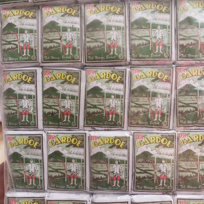

Teh Tabur Gardoe Hijau 40gram 1Slop (10pcs) Free kopi Sachet