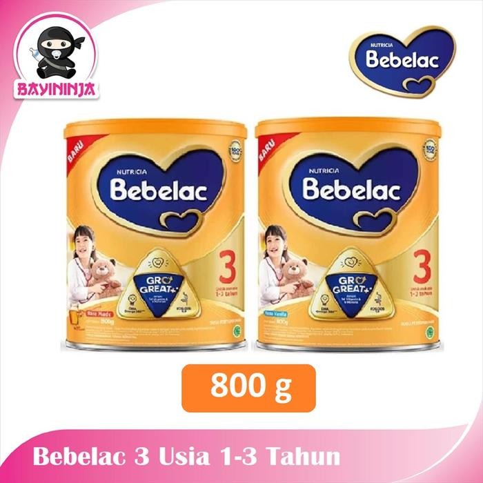 Bebelac 3 Susu Pertumbuhan Anak Usia 1-3 Tahun 800 g