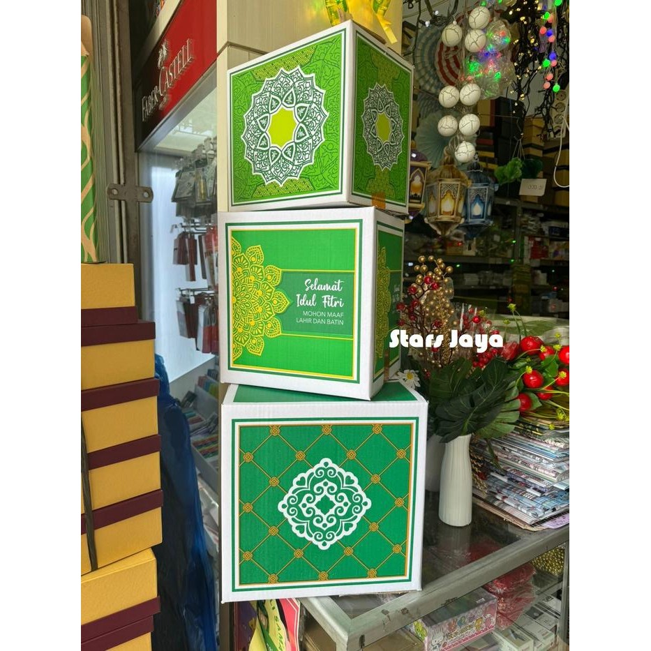 

Box Idul Fitri / Box Parcel / Dus Lebaran, Bingkisan Hari Raya Sembako