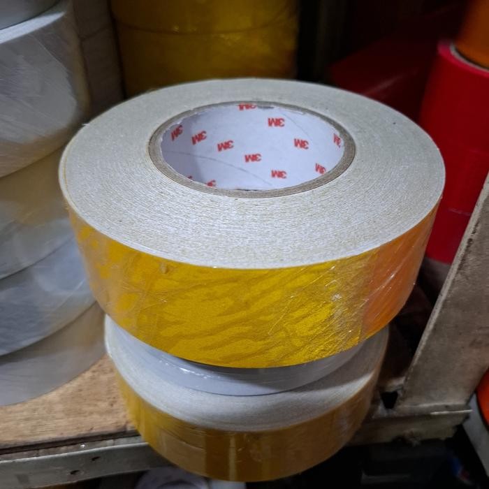

Jual Rugi! 3M Sticker Reflective-Scotchlite 610 Uk 2"X 45Meter