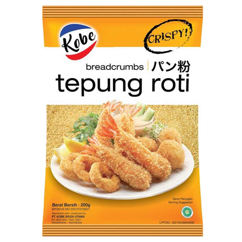 

Kobe Tepung Roti Breadcrumbs 200G