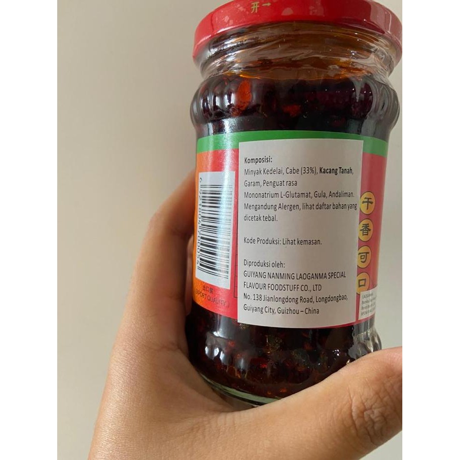 

Sambal Lao Gan Ma 210Gr