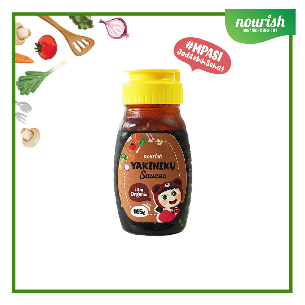 

Nourish Organic Yakiniku Sauce MPASI 165 gram