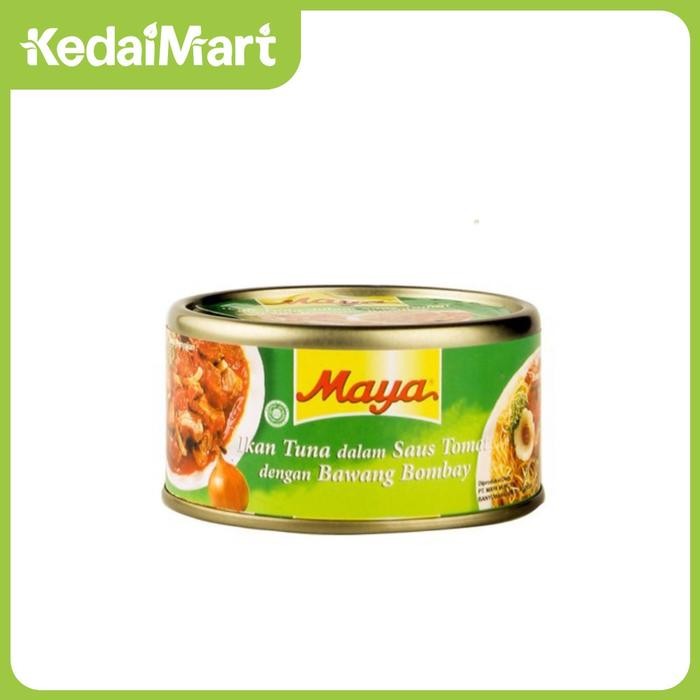 

READY MAYA TUNA BAWANG BOMBAY 185G KALENG IKAN TUNA