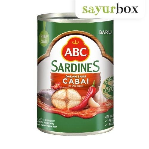 

READY ABC SARDEN SAUS CABAI 425G - SARDEN KALENG PEDAS SAYURBOX