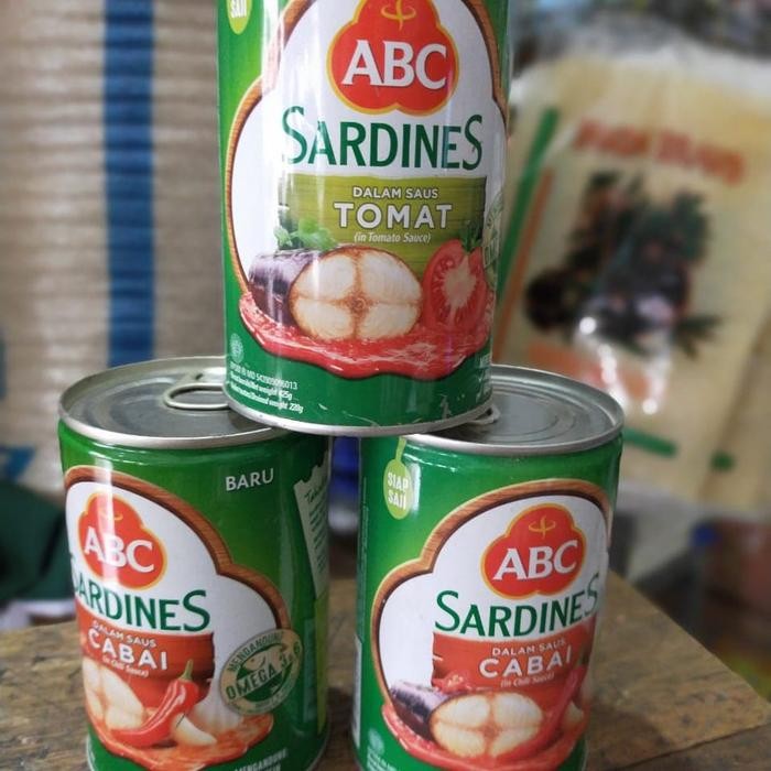 

READY IKAN SARDEN ABC KALENG 425GR - SARDEN SAUS TOMAT FAVORIT