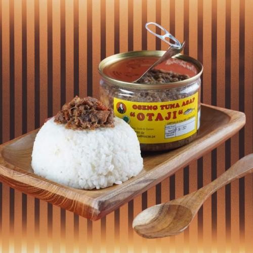 

READY OTAJI OSENG TUNA ASAP JENG INTAN 250GR - RASA PEDAS, MAKANAN INSTAN