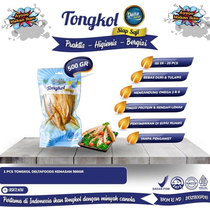 

READY DELTA FOODS IKAN TONGKOL SIAP SAJI CANOLA OIL - TANPA DURI PRAKTIS