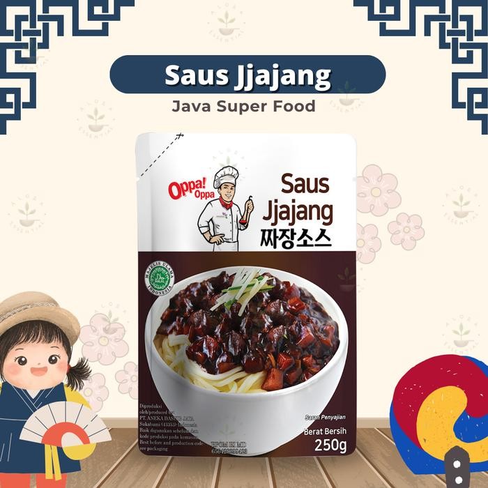 

READY JAVA BUMBU SAUS JJAJANG PASTA KEDELAI HITAM 250G - SAUS JJAJANGMYEON OTENTIK