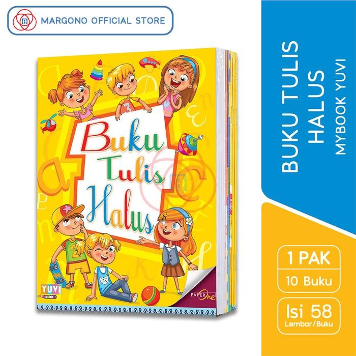 

My Book Yuvi Buku Tulis Halus 38 Lembar - 10 Buku Sekolah