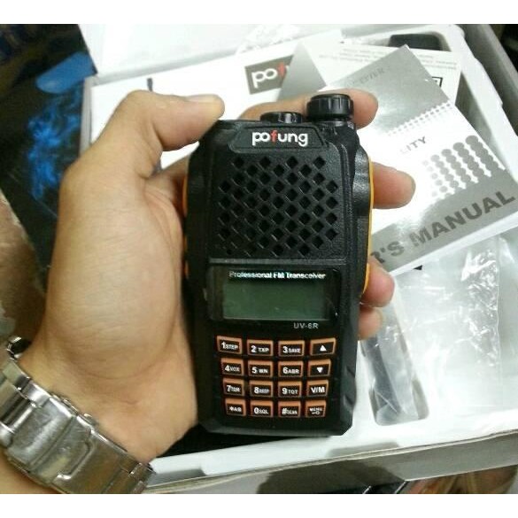 HANDY TALKY HT POFUNG UV-6R DUELBANF