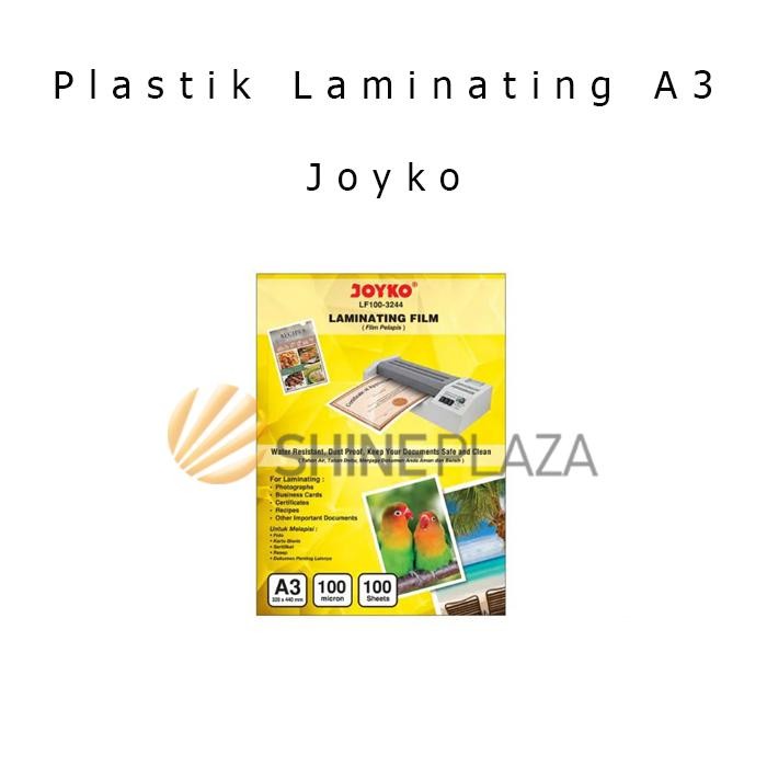 PLASTIK LAMINATING A3 JOYKO - PLASTIK LAMINATING JOYKO A3