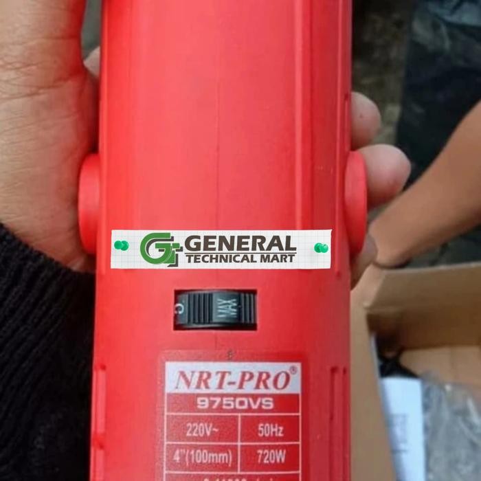 Mesin Gerinda Poles Variable Speed NRT PRO 9750VS /NRT9750VS