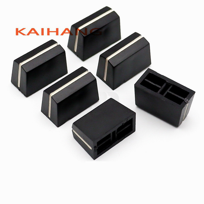 10PCS 20X10X13mm Pioneer mixer fader knob Mixer volume fader cap straight slide potentiometer push