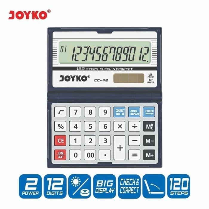 

Calculator / Kalkulator Joyko CC-42 / 12 Digits / Check Correct