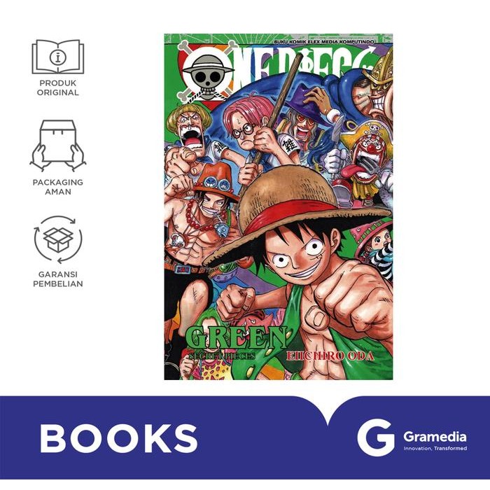 

Gramedia Buku Komik One Piece Green Secret Pieces