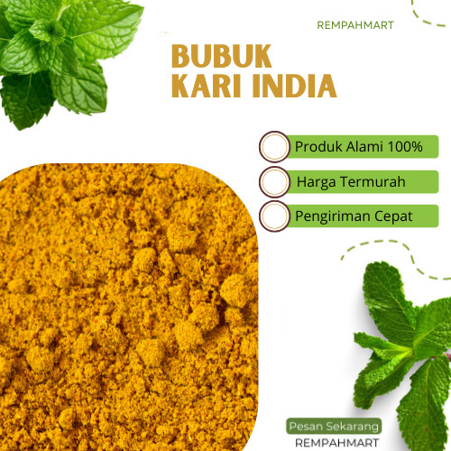 

1kg Carry Powder Bubuk India Alami / Kari Bubuk Masakan Rempahmart