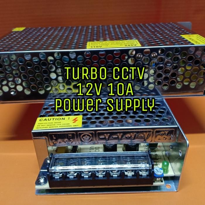 PROMO NEW POWER SUPPLY SWITCHING 12VOLT 10 AMPERE