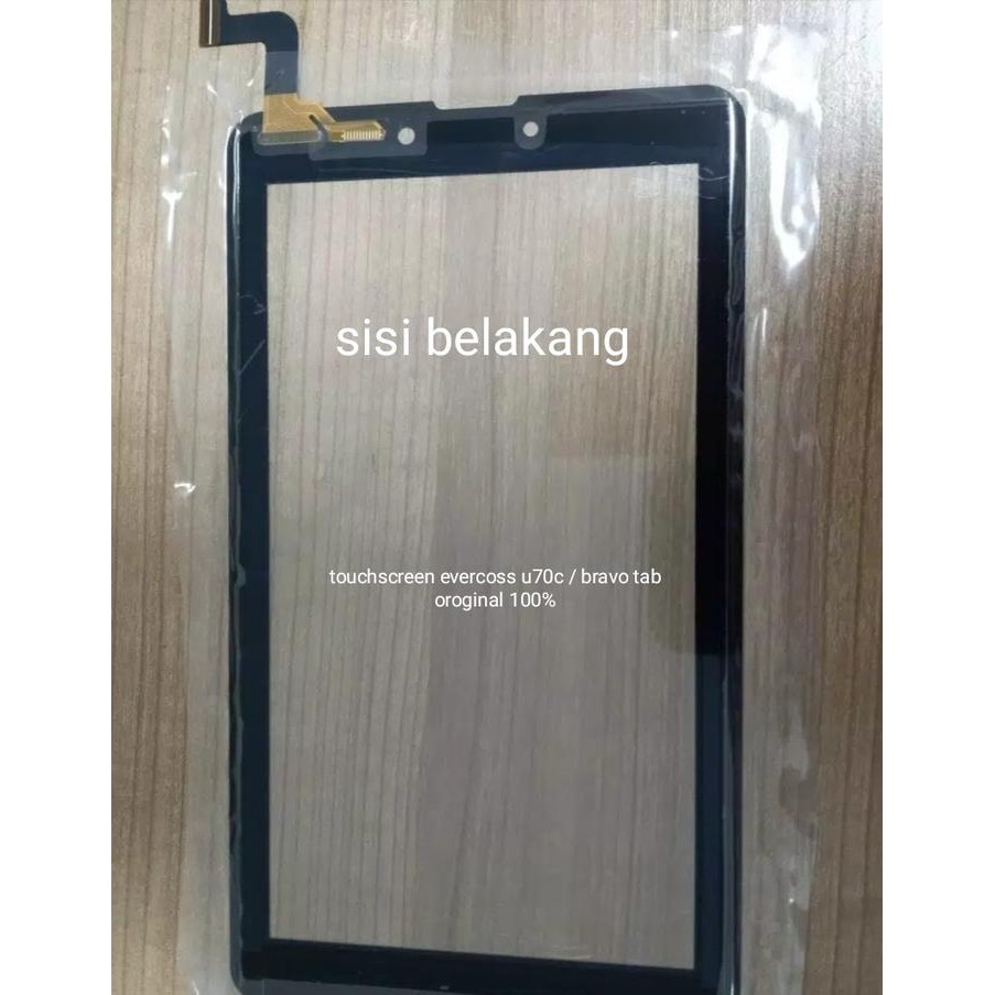 TOUCHSCREEN EVERCOSS U70C / EVERCOSS U70C PLUS / BRAVO TAB ORI 100%