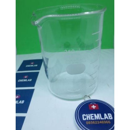 GELAS KIMIA 250ML IWAKI BEAKER GLASS