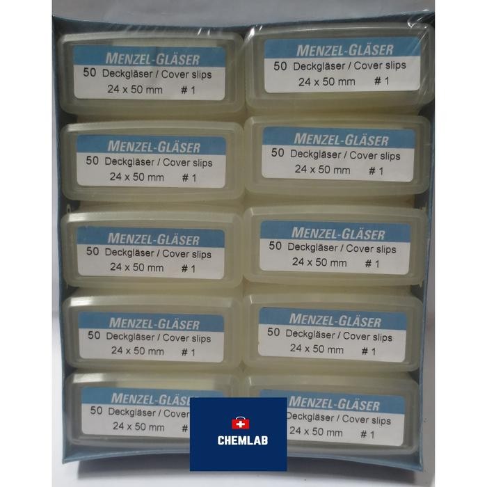 COVER GLASS 24X50MM KACA PENUTUP DECKGLASS