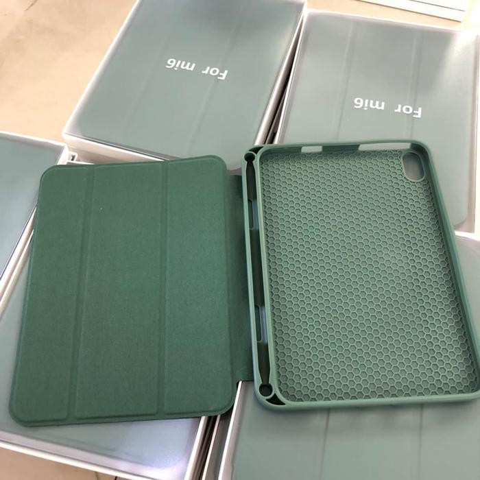 TERBARU SMART CASE IPAD MINI 6 8.3 2021 SILIKON WITH SLOT PENCIL HOLDER TERMURAH