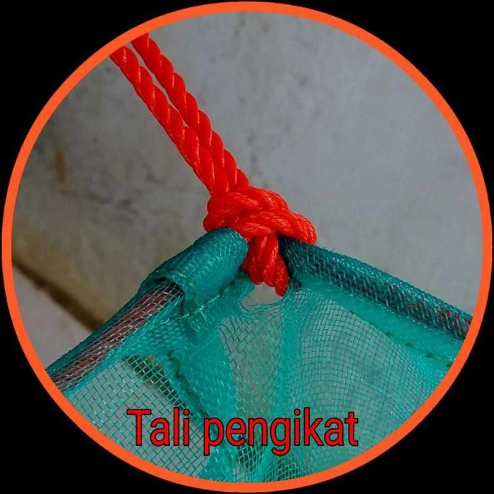 Keramba Ikan Jaring Hapa 5.5X2.5X1 Bahan Waring Rk Pembesaran Ikan