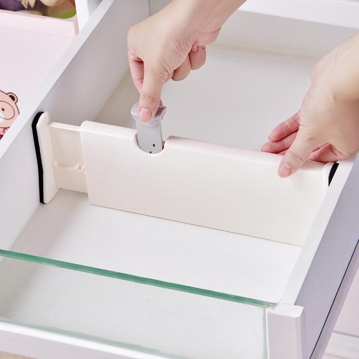 

Baru Sekat Laci Fleksibel Greenland Adjustable Pembatas Rak Meja HSB103