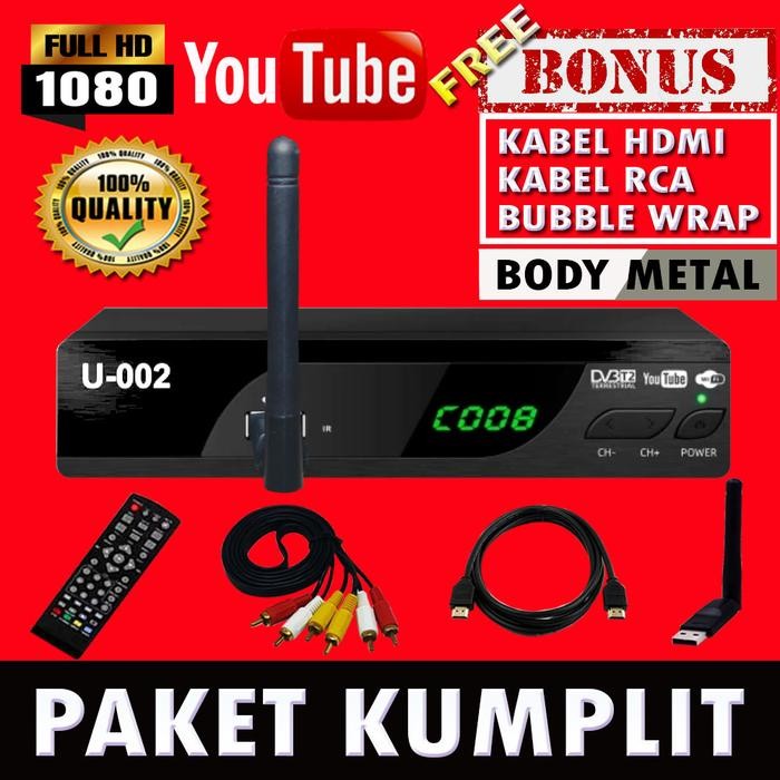 DVB T2 DVB-T2 SET TOP BOX SET BOX TV DIGITAL SETOP BOX ALAT PENANGKAP SIARAN DIGITAL