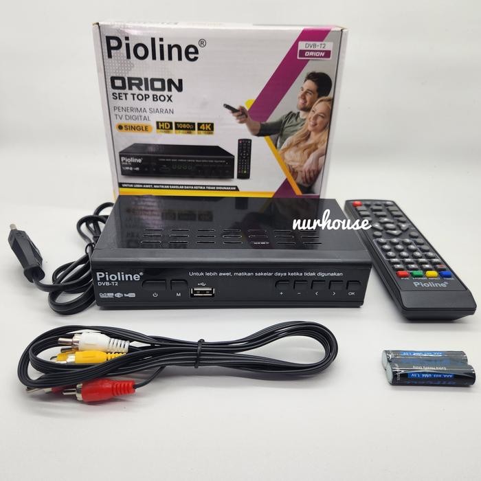 Set Top Box Pioline penangkap siaran TV Digital Receiver STB TV tabung TV LED LCD