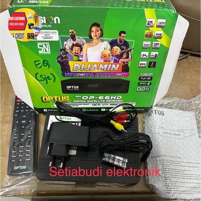 Receiver Parabola K Vision optus op 66hd / 66 hd