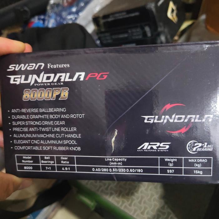 Reel Pancing Laut Swan Gundala 8000 Pg Reel Laut Kuat