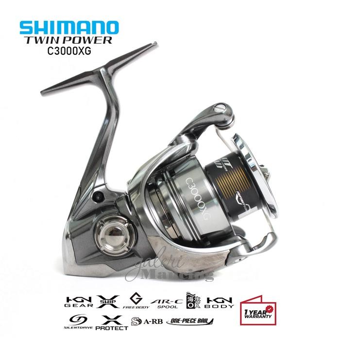 Reel Shimano Twin Power Fe 2500 3000 4000 5000 Mhg Shg Pg Xg [24] Hagane Ci4+ Made In Japan