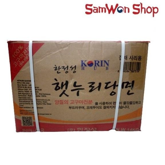

DANGMYEON KOREAN VERMICELLI 14 KG - SOUN KOREA BAHAN JAPCHAE 1 DUS