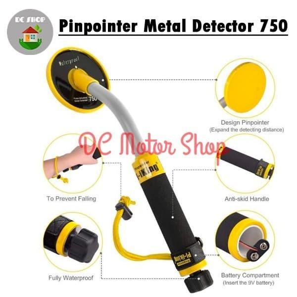 PI-iking 750 Waterof Metal Detector 30M Underwater Metal Detector