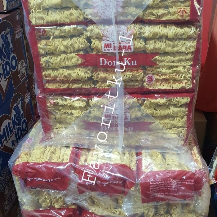 

Mie Burung Dara Merk DOROKU.Ojol Only.1 Pack=15 Pcs.1 Bal=9 Pak