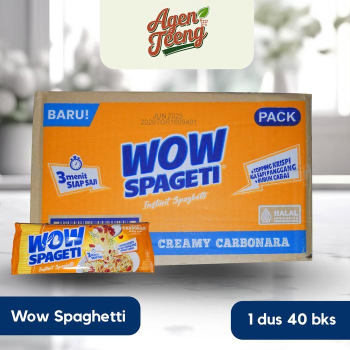 

Wow Spaghetti Carbonara 1 dus 40 pcs