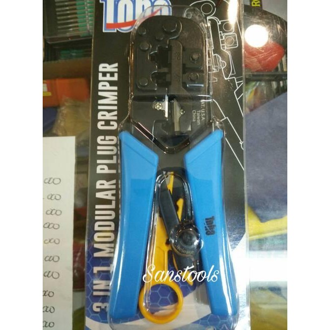 Terhemat Tang Crimping Toho / Tang Crimping Rj-45 Toho Usa Dijamin Oke Punya